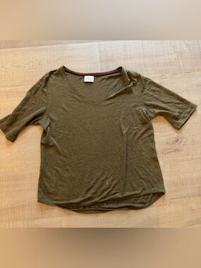 Wrap London 100% Linen T-Shirt